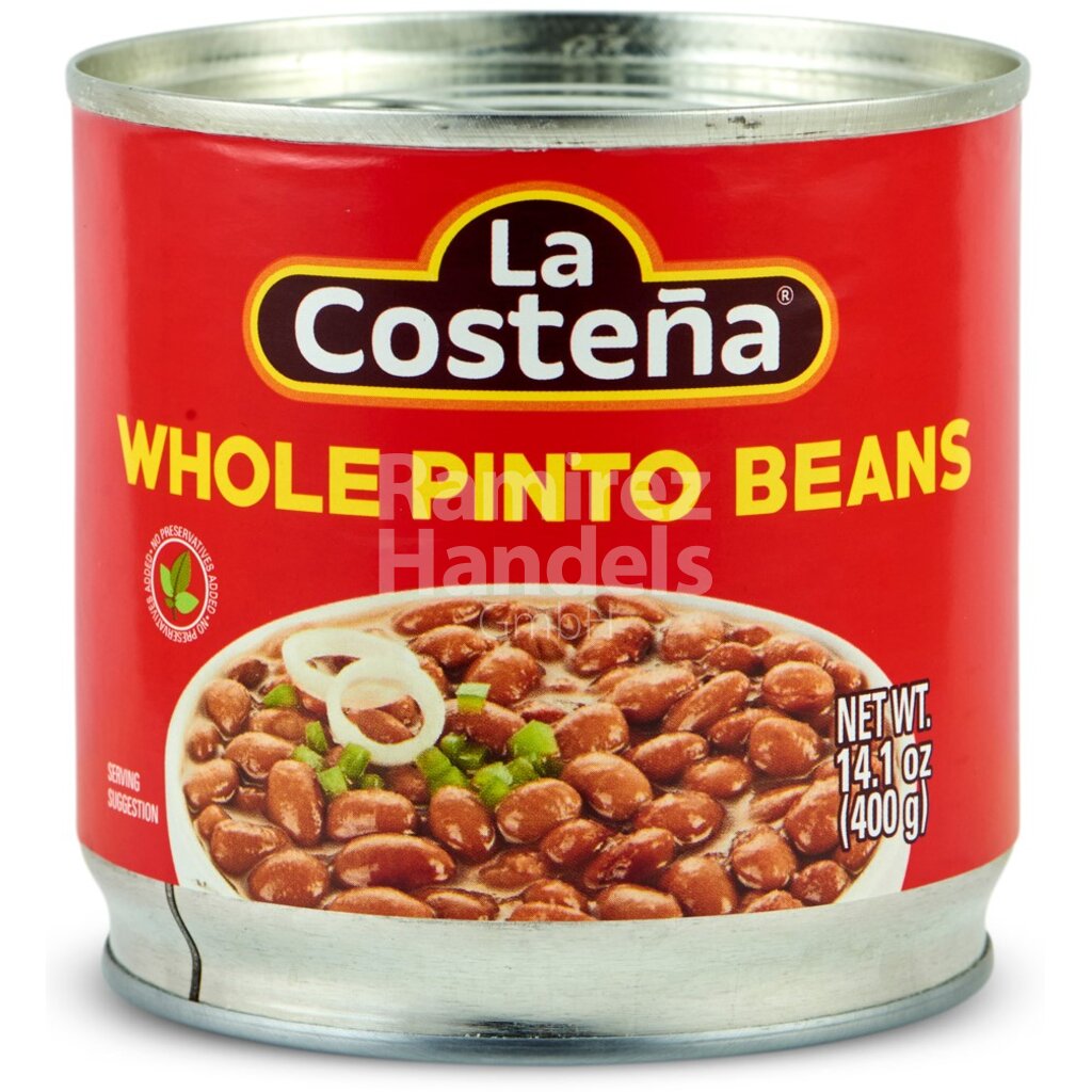 [MX1400] Ganze helle Bohnen (Frijoles Enteros Bayos) LA COSTENA 400 g