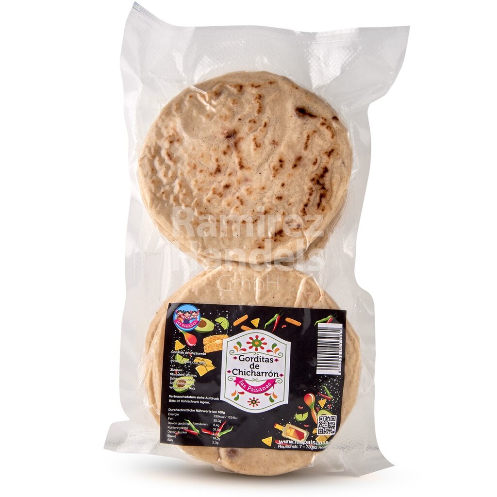 Gorditas de Chicharron LAS PAISANAS (6 Stk.) 700 g