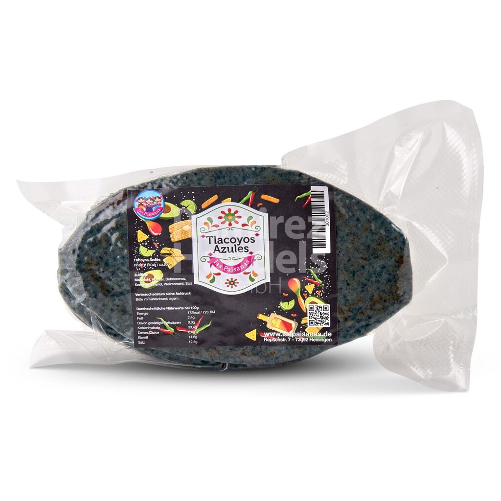 Tlacoyos Azules LAS PAISANAS (6 Stk.) 650 g