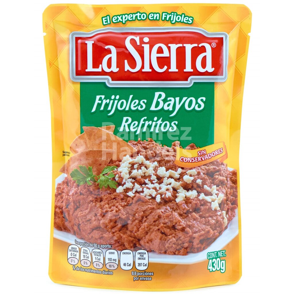 [MX1484] Helles Bohnenmus LA SIERRA 430 g Beutel