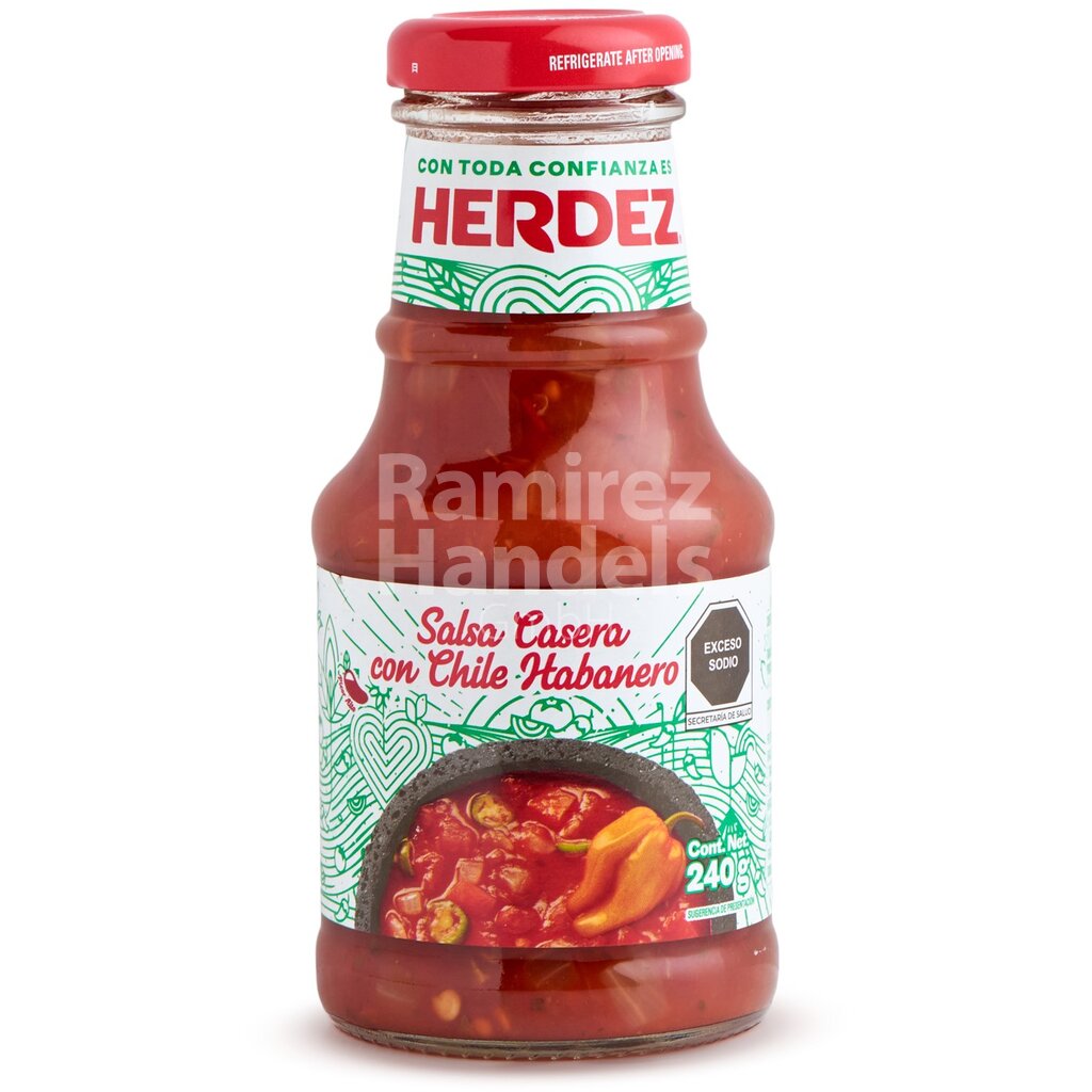 [MX1651] Salsa Casera SCHARF Herdez 240 g Glas