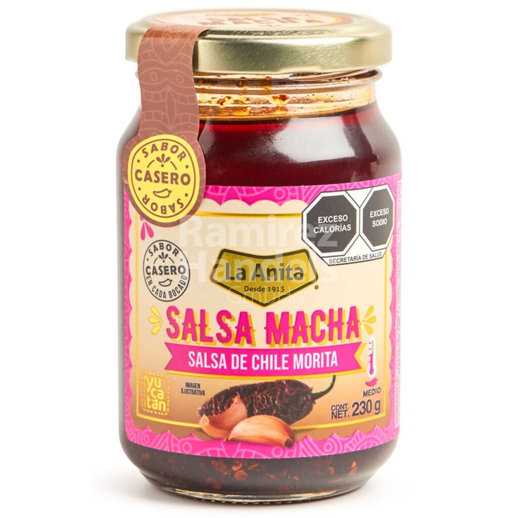 [MX1745] Salsa Macha aus Chili MORITA La Anita 230 g