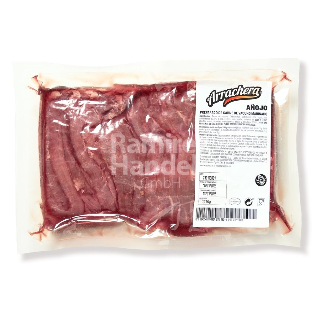 [MX1748] ARRACHERA meat Anojo1 kg