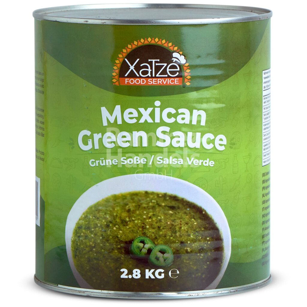 Salsa Mexicana VERDE XATZE 2,8 kg