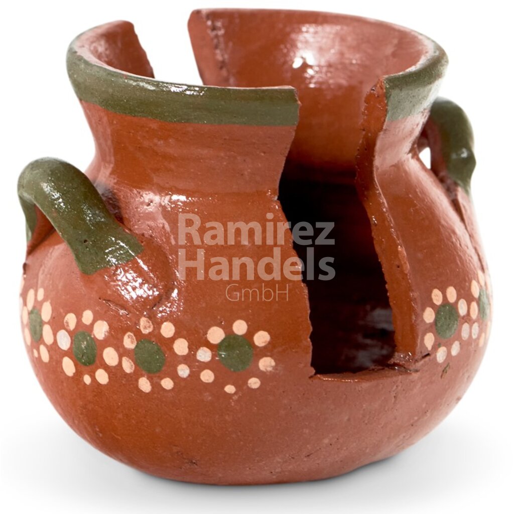 [MX1825] Napkin Holder made of traditional mexican clay