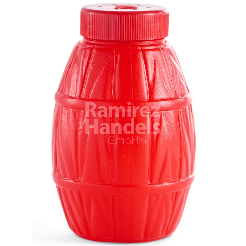 Salero de Barril Grande (10 cm) - Rojo