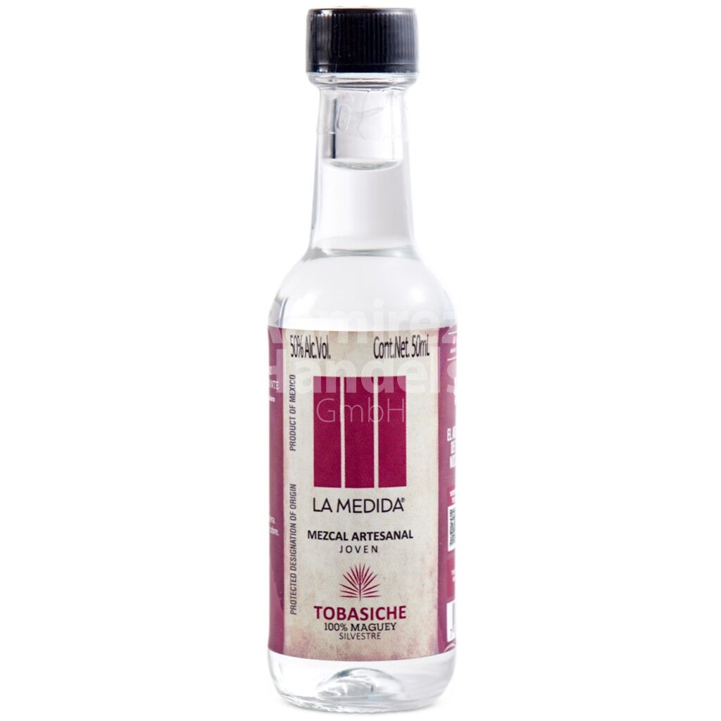 Mezcal Artesanal La Medida - TOBASICHE 50 % Vol. Alk. 50 ml
