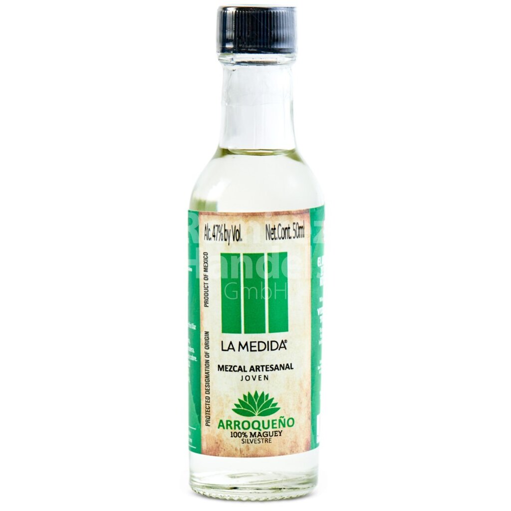 Mezcal Artesanal La Medida - ARROQUEÑO 47 % Vol. Alk. 50 ml