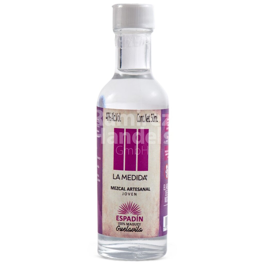 [MX1981] Mezcal Artesanal La Medida - ESPADIN 40 % Vol. 50 ml