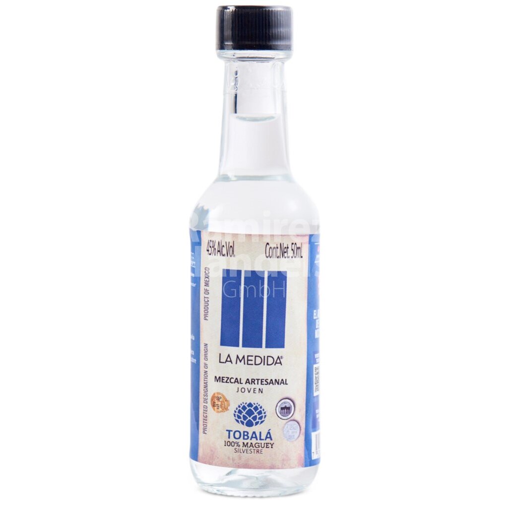 Mezcal Artesanal La Medida - TOBALA 45 % Vol. Alk. 50 ml