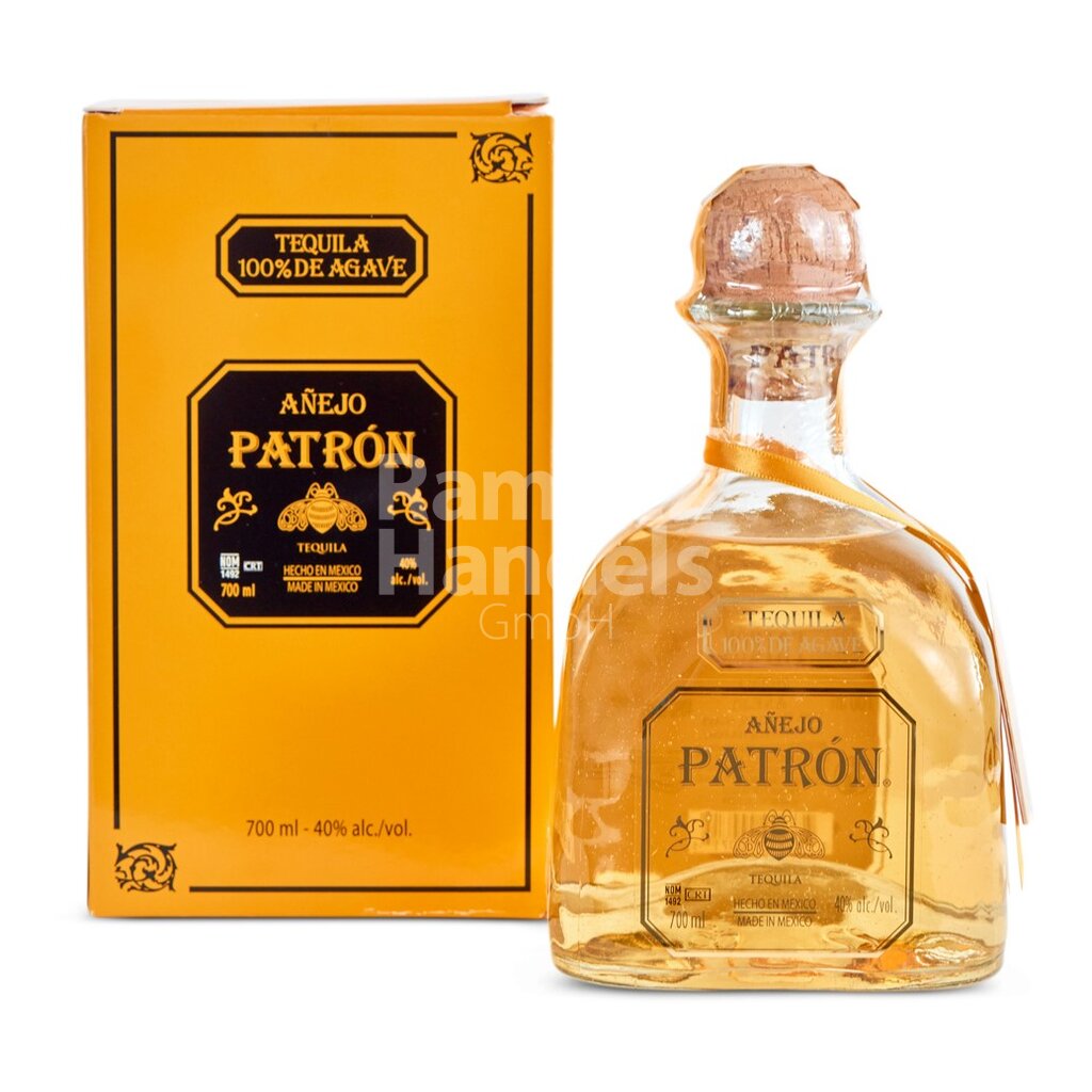 [MX1989] Tequila Patron Anejo 100 % Agave 40 % Vol. 700 ml