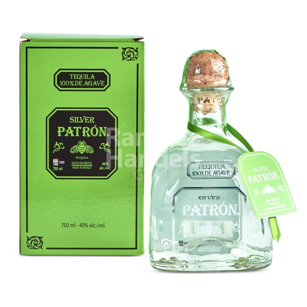 [MX1991] Tequila Patron Silver 100 % Agave 40 % Vol. 700 ml