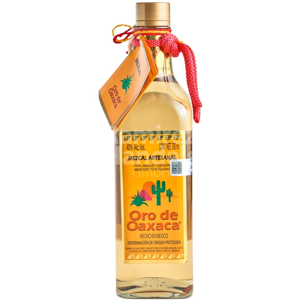 [MX2000] Mezcal Artesanal ORO DE OAXACA 40% Vol. 700 ml