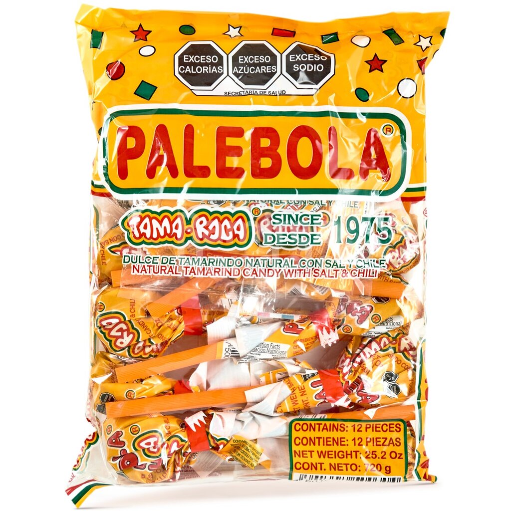 [MX2027] Palebola TAMA-ROCA Display 12 Pzas. 60 g c/u