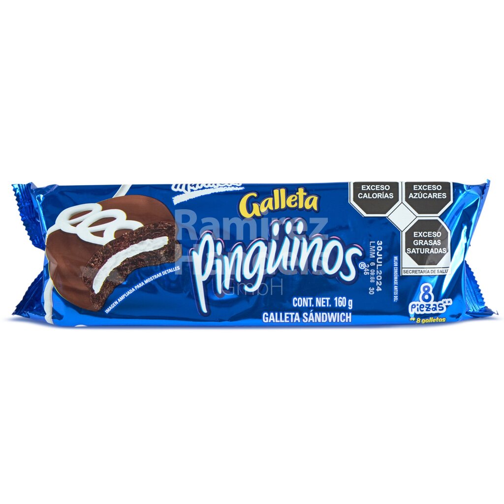 [MX2029] PINGUINOS Cookies Marinela 160 g