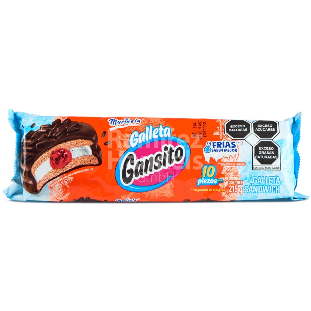 [MX2030] GANSITO Kekse Marinela 215 g