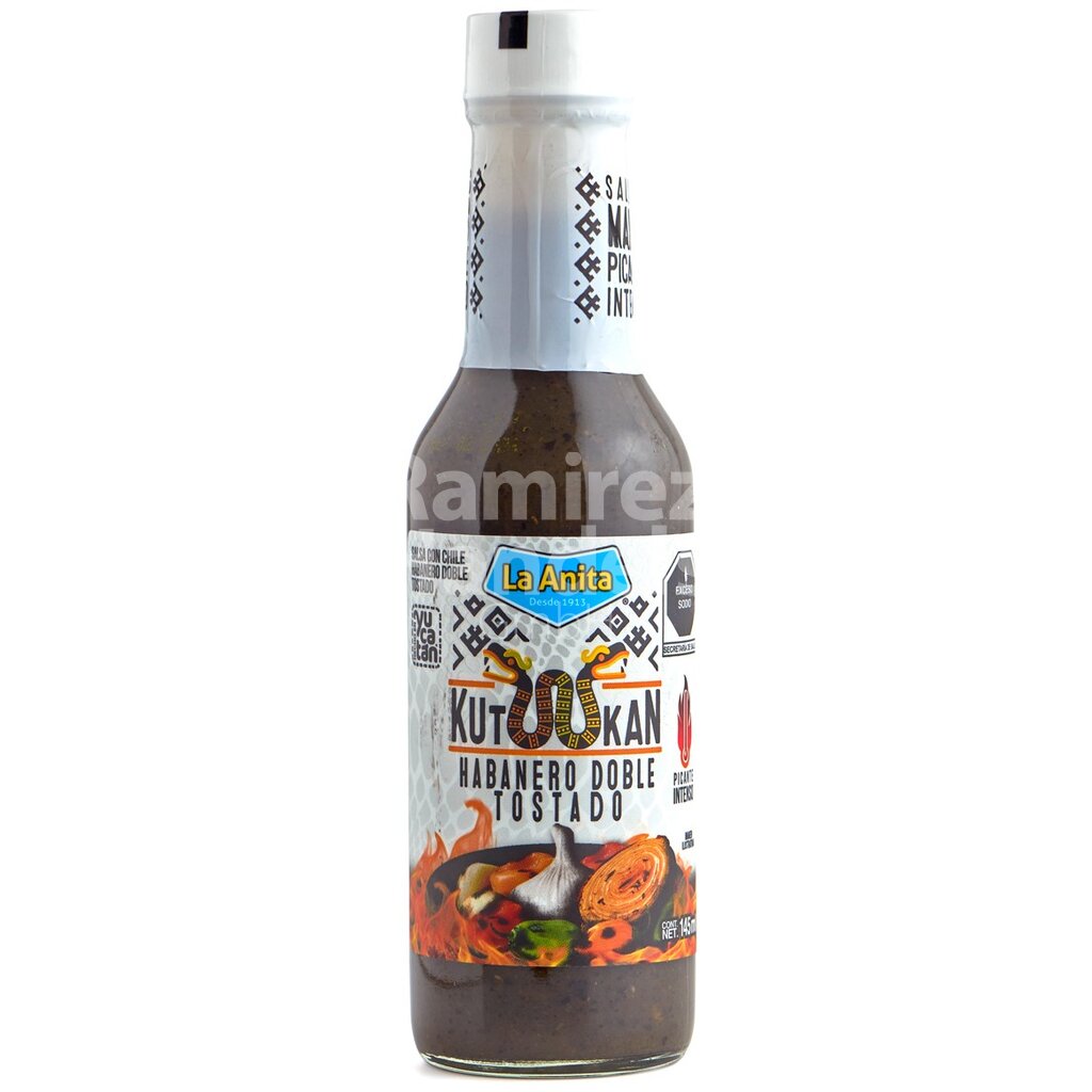 [MX2122] Salsa Habanero doppelt geröstet KUT KAN La Anita 145 ml