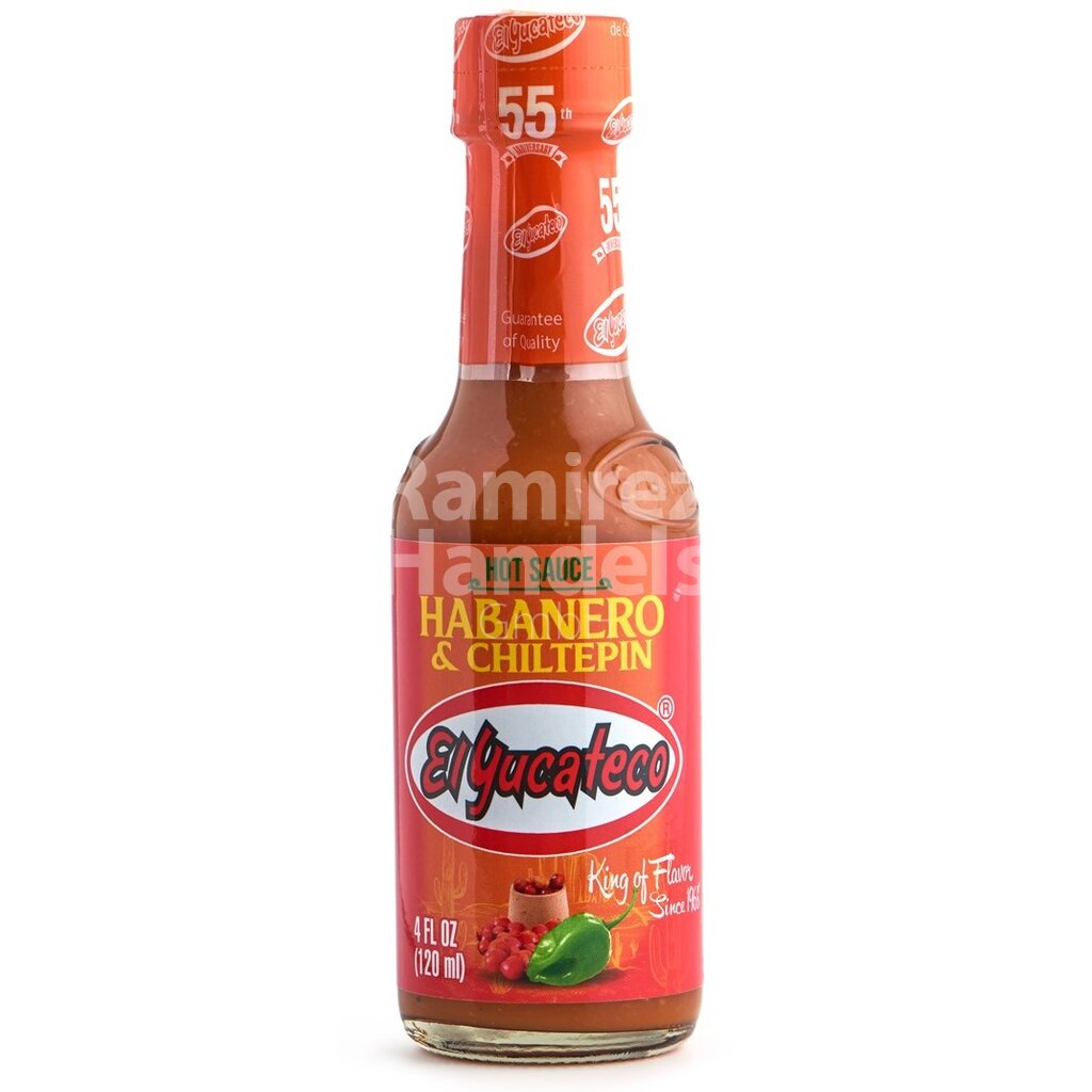 [MX2127] Salsa Habanero with Chiltepin El Yucateco 120 ml