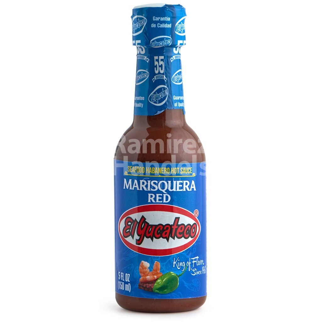 [MX2129] Salsa Habanera Marisquera ROJA El Yucateco 150 ml