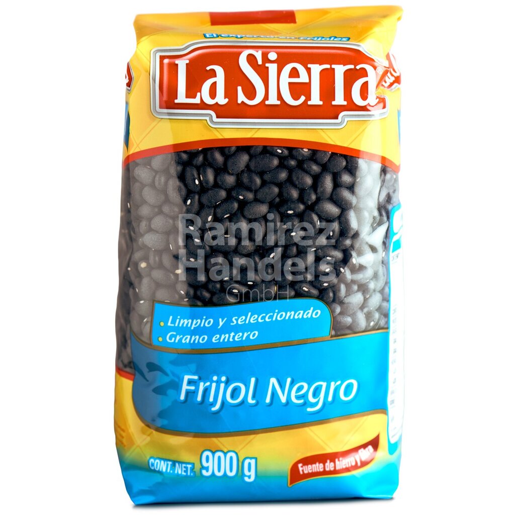 [MX2178] Frijoles negros secos LA SIERRA 900 g