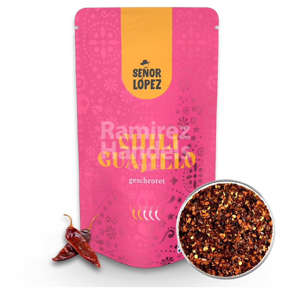 Chili Guajillo geschrotet SENOR LOPEZ 30 g