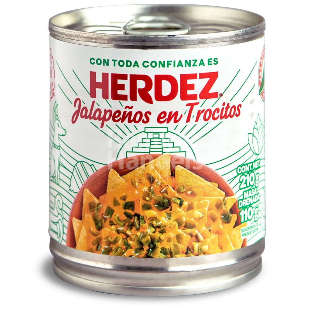 [MX2190] Chili Jalapeno in Stückchen HERDEZ 210 g