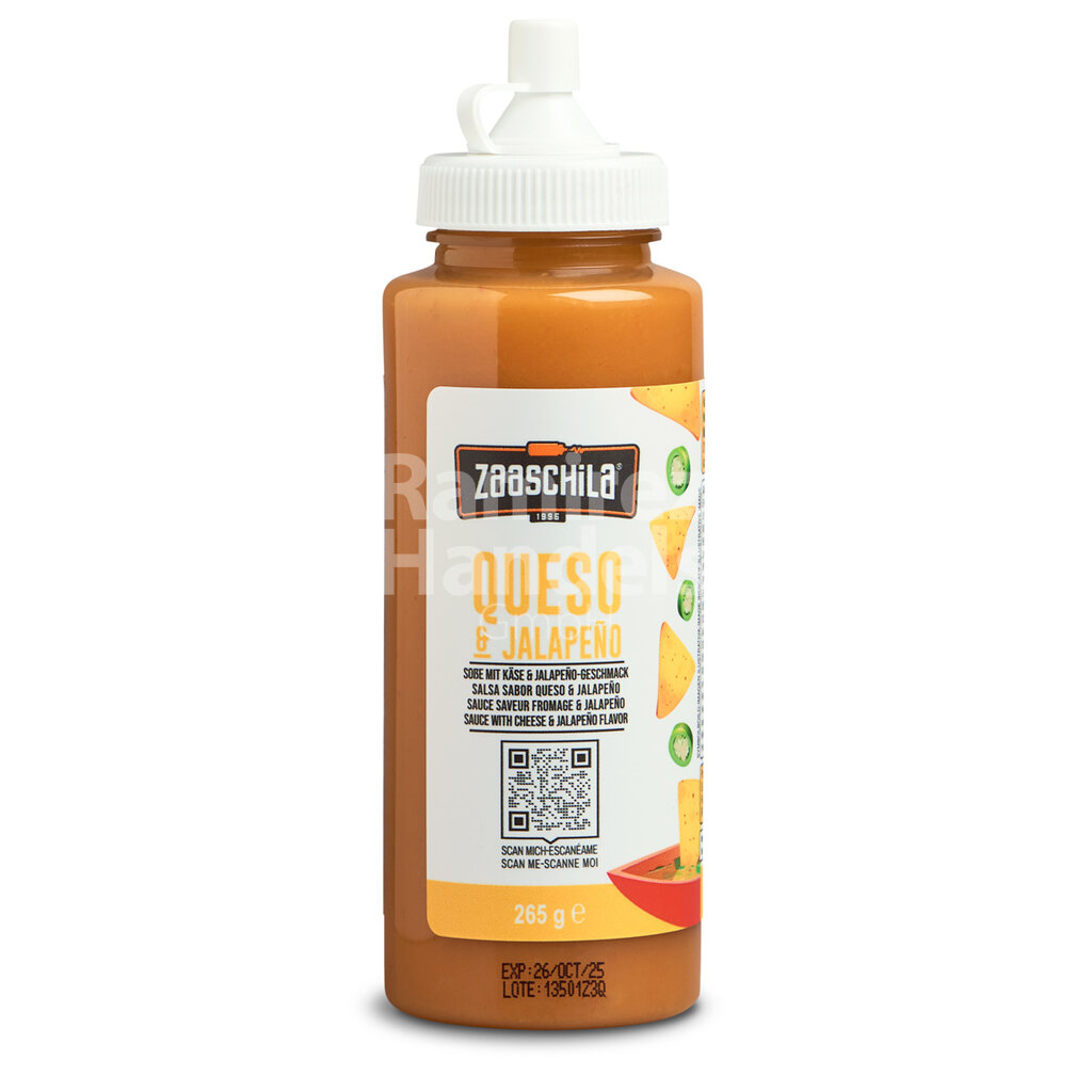 [MX2199] Salsa queso & Jalapeno ZAASCHILA 265 g