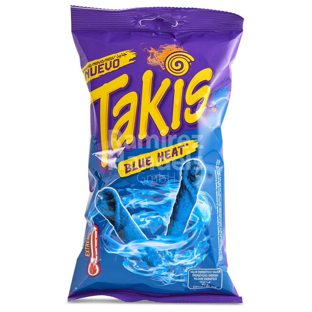 Takis HEAT BLUE 70 g (Hechos en España)