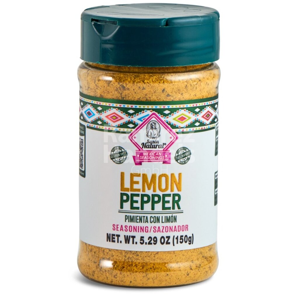 [MX2235] Mexican spice mix Lemon Pepper Taste SAZON NATURAL 142 g
