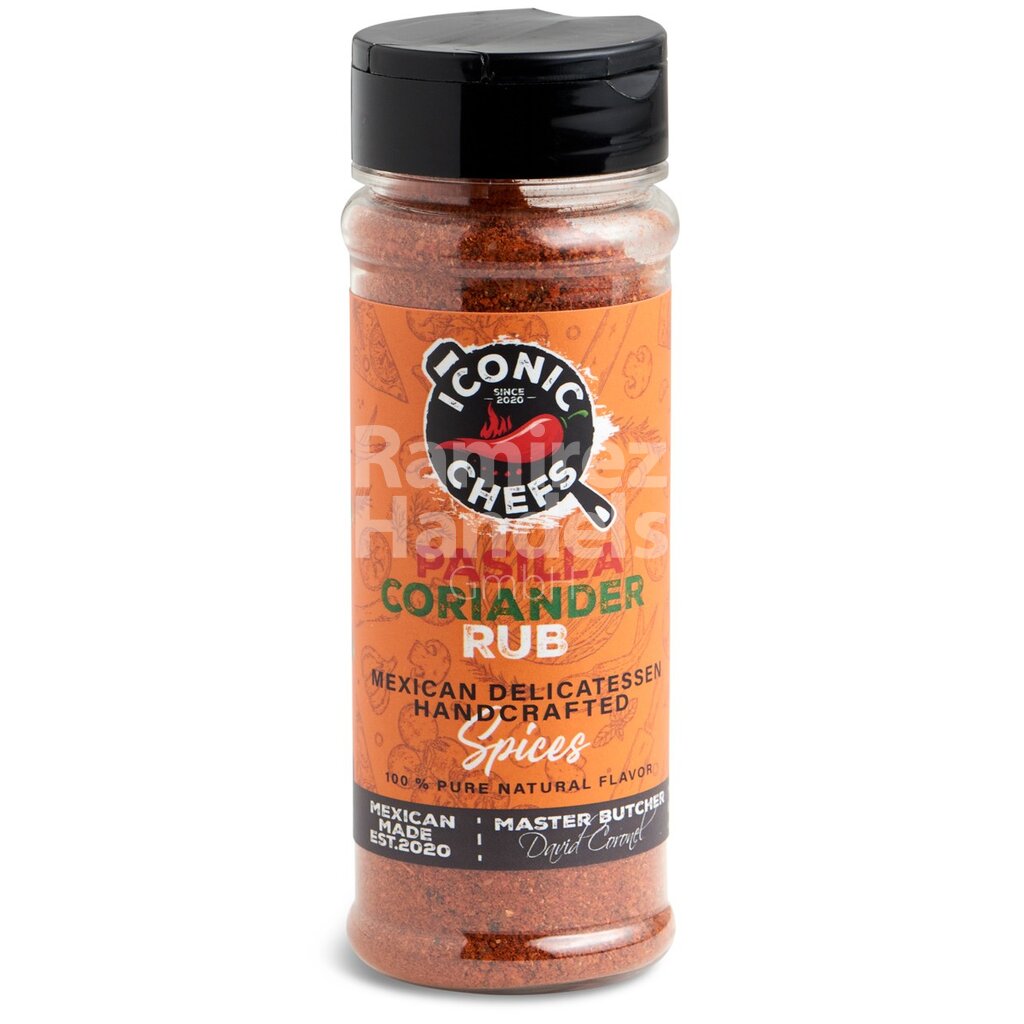 Condimento Pasilla Coriander ICONIC CHEFS 65 g