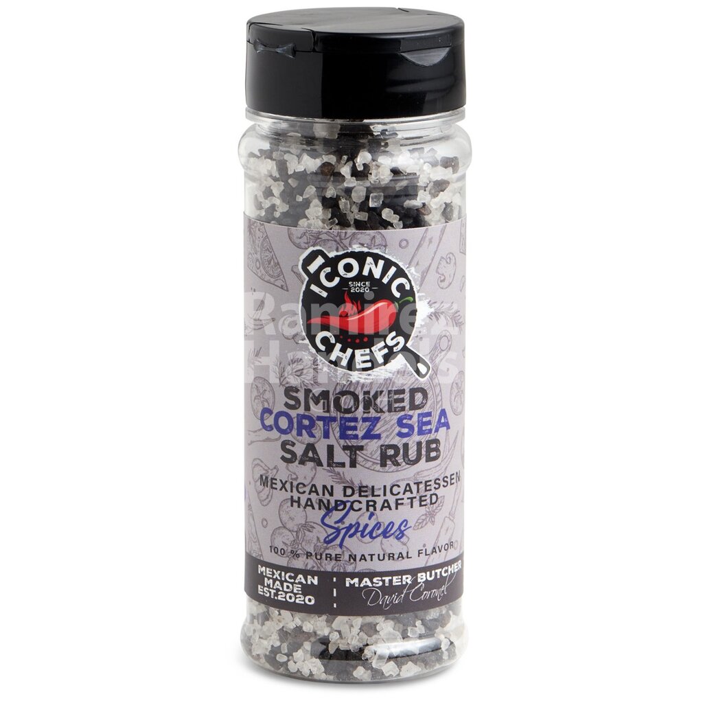 Smoked Cortez Sea Salz ICONIC CHEFS 65 g