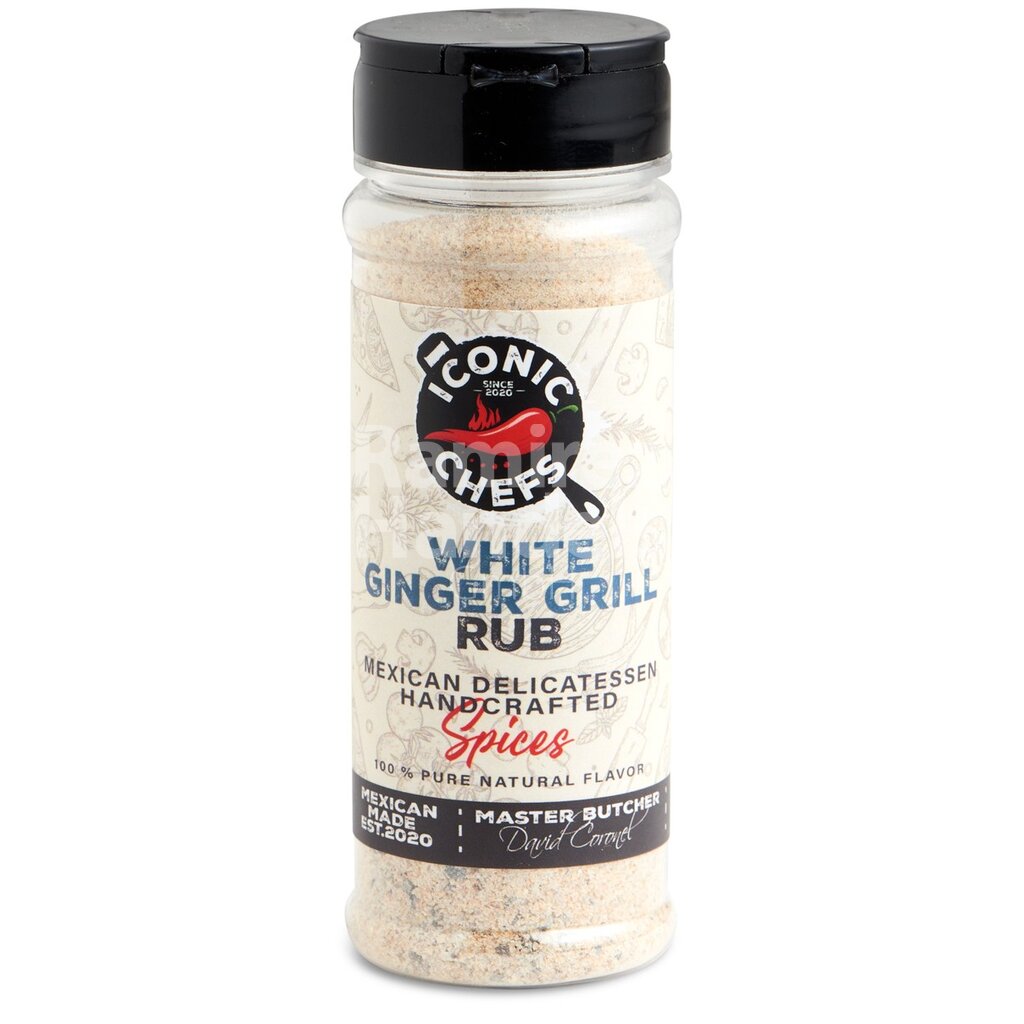 [MX2277] Condimento White Ginger Grill ICONIC CHEFS 65 g
