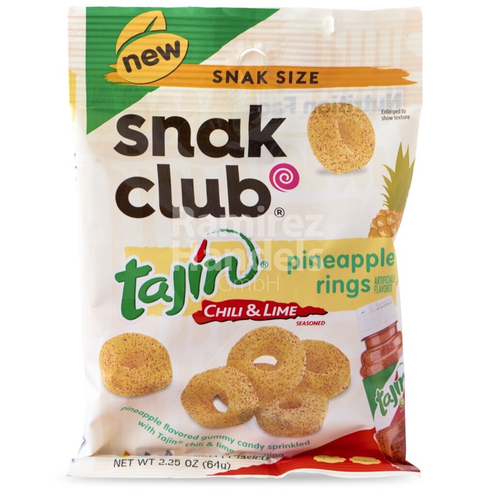 [MX2309] Snack Club ANANA Pina con Tajin 71 g