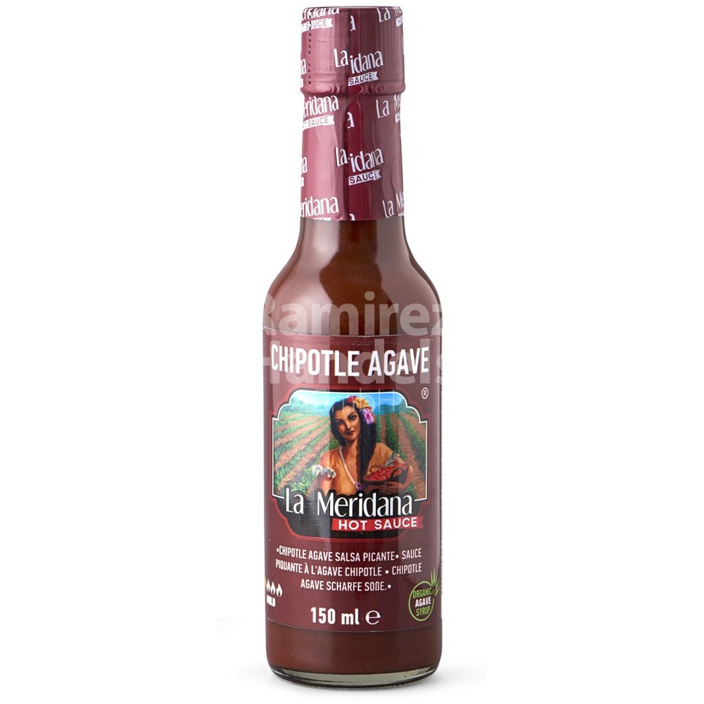 [MX2311] Salsa Habanero CHIPOTLE mit AGAVE LA MERIDANA 150 ml