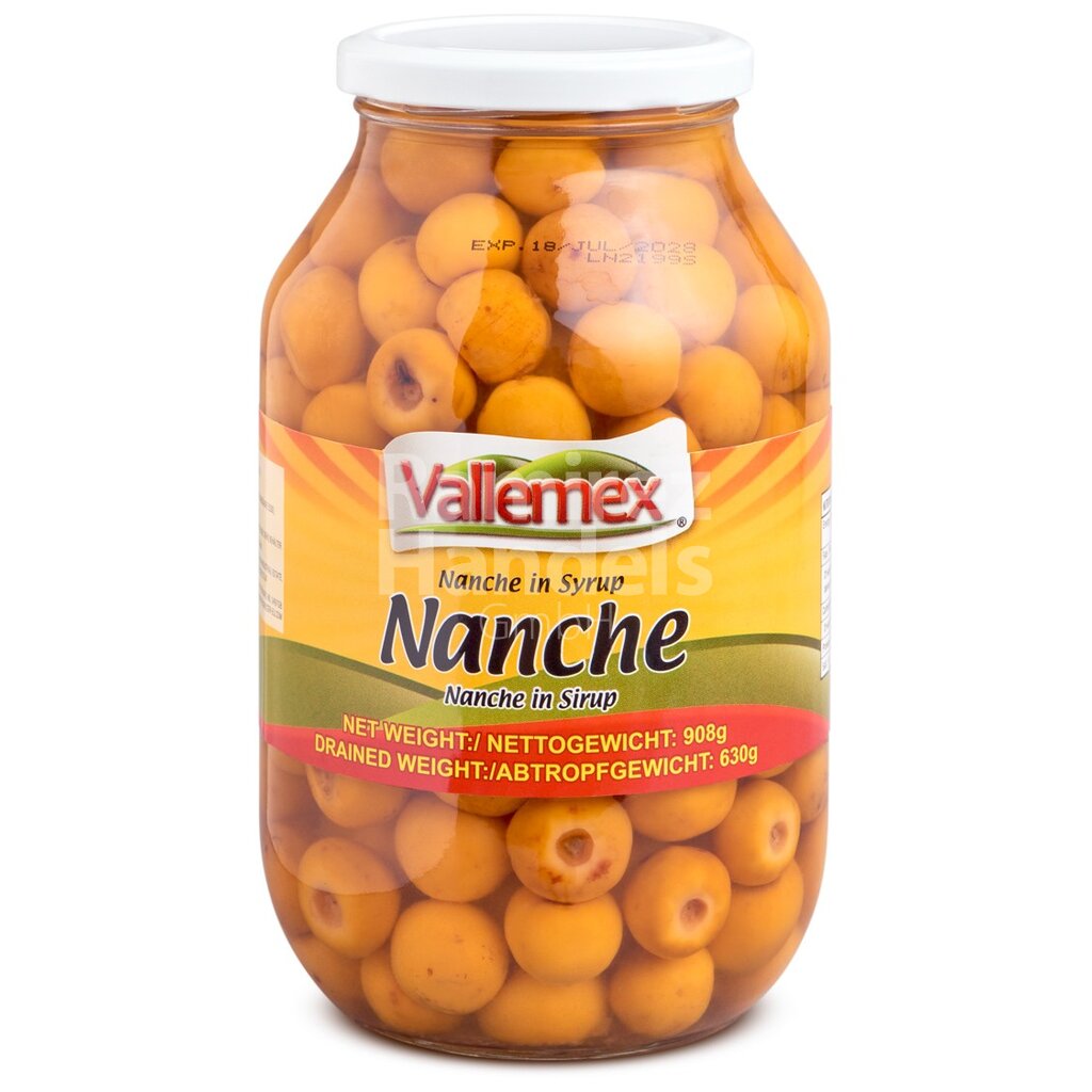 [MX2369] Nanche en Almibar VALLEMEX 908 g