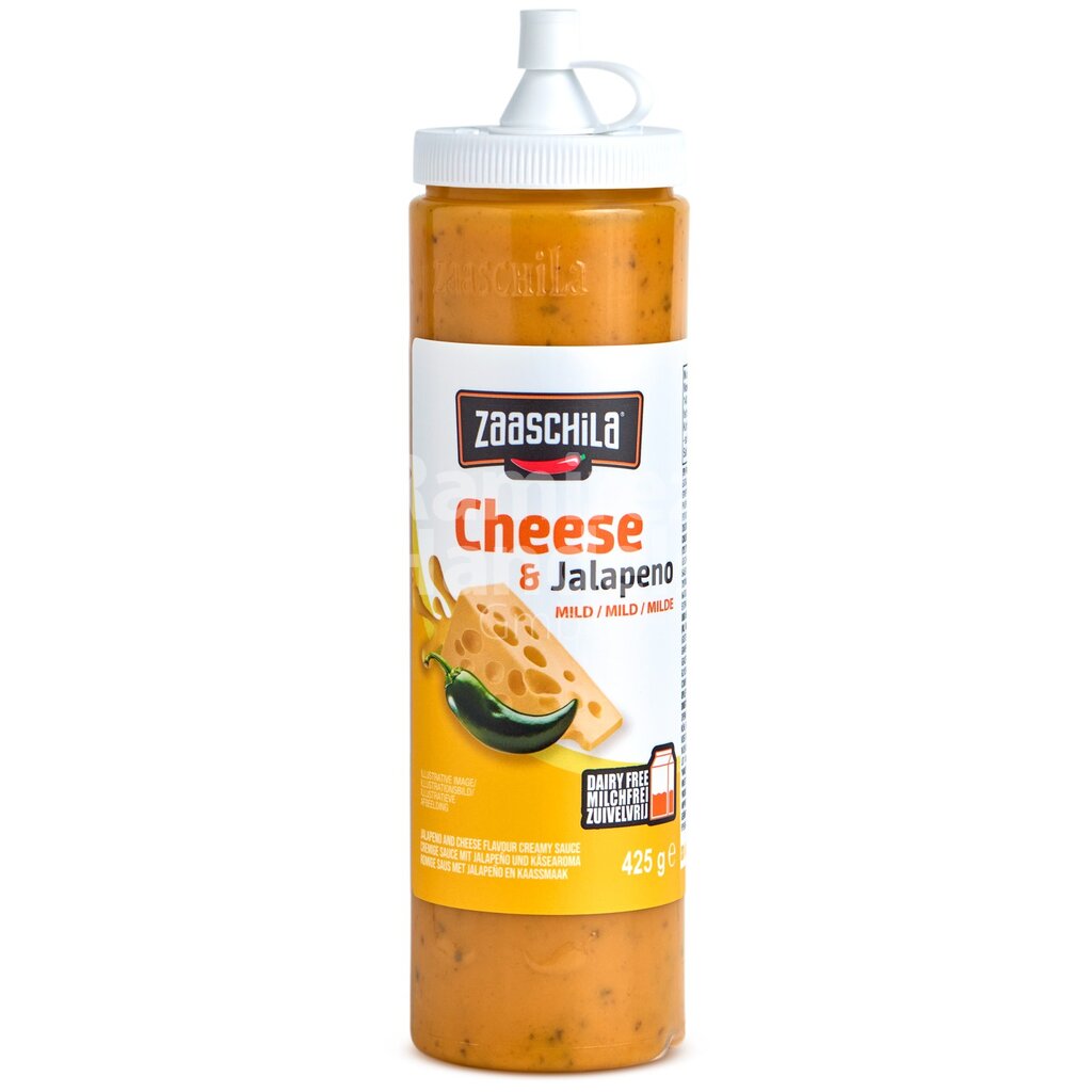 [MX2377] Salsa cremosa de queso & Jalapeno ZAASCHILA 425 g