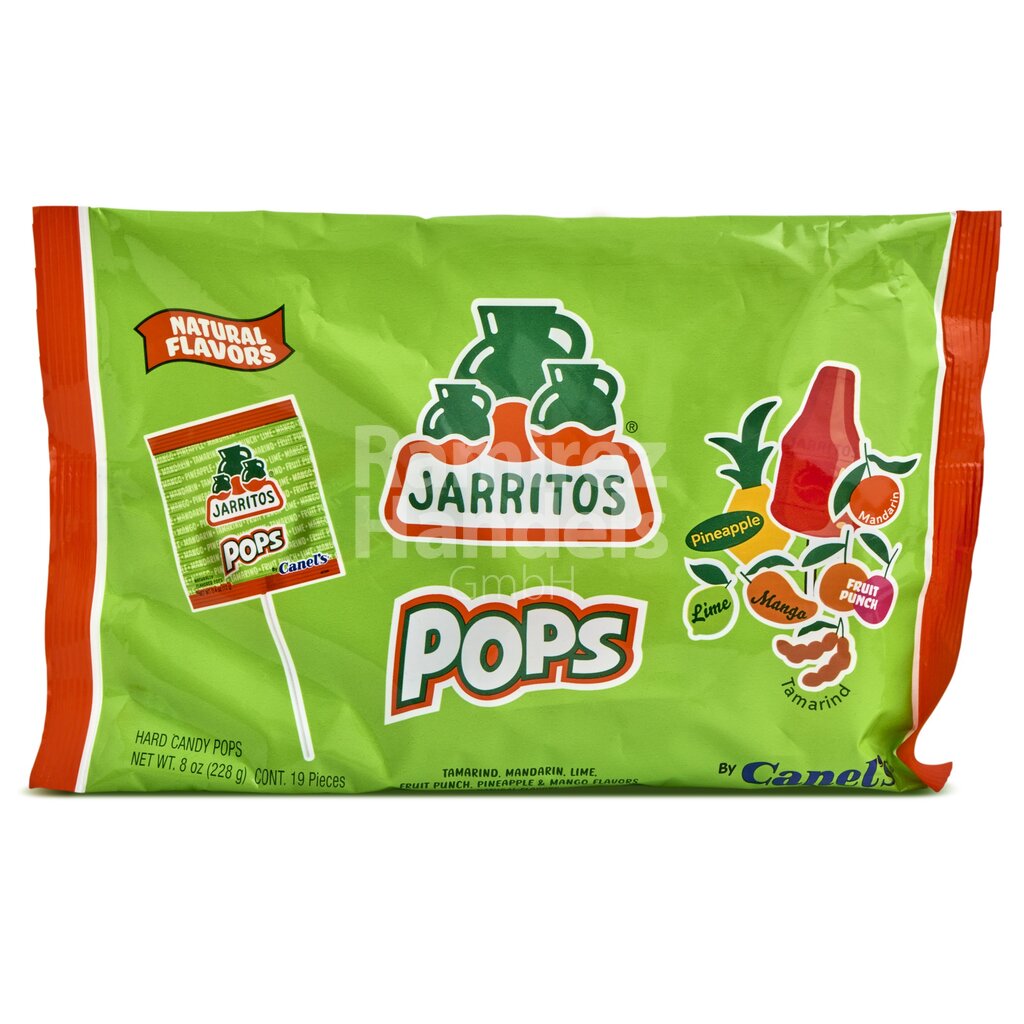 [MX2386] Paletas Pop JARRITOS Display 19 Pzas. 12 g c/u