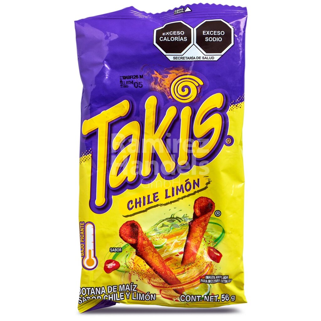 [MX2393] Takis Chile Limón 56 g