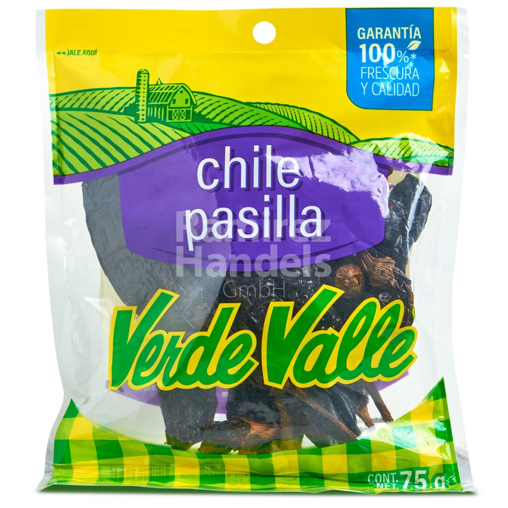 [MX2397] Chili Pasilla Verde Valle 75 g
