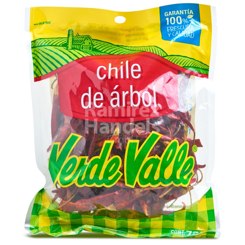 [MX2399] Chili Arbol Verde Valle 75 g