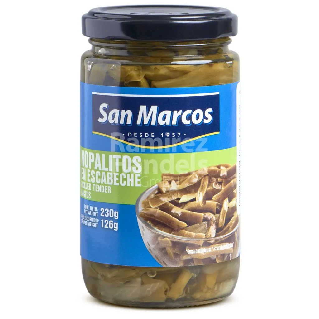 [MX2411] Nopales cortados Cambray San Marcos 230 g