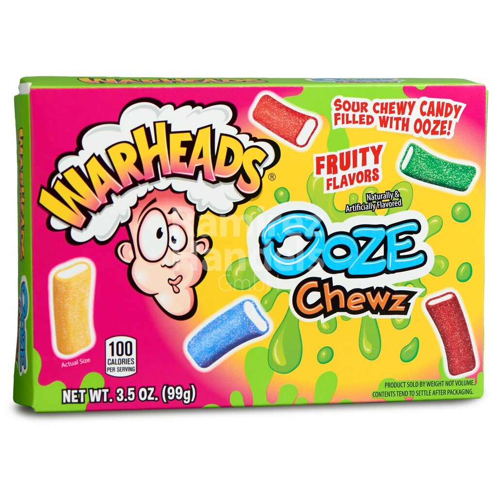 [US0123] OOZE Chewz Candy WARHEADS 99 g