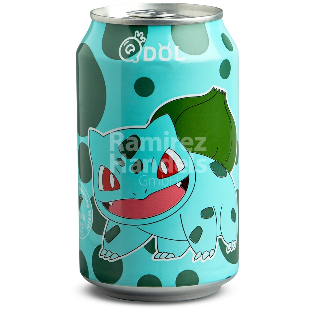Qdol POKEMON BULBASOR GRAPE 330 ml