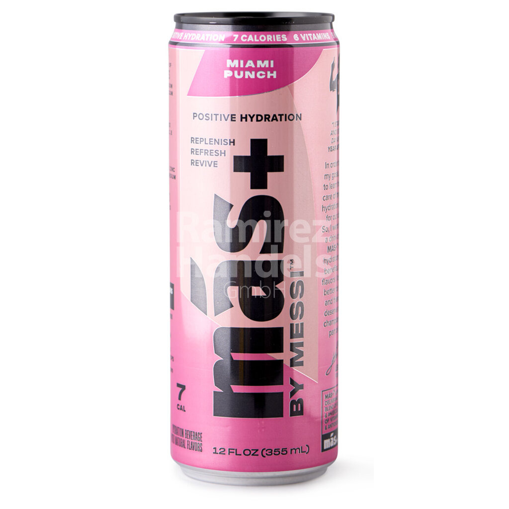 MAS+ by Messi MIAMI PUNCH 355 ml