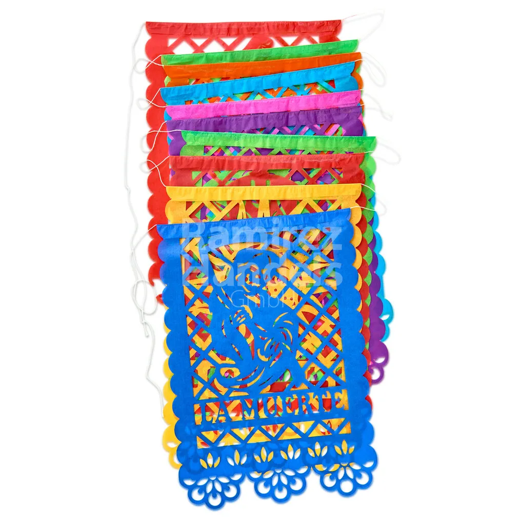 [MX2457] Girlande Papel Picado 2 (23x33cm)