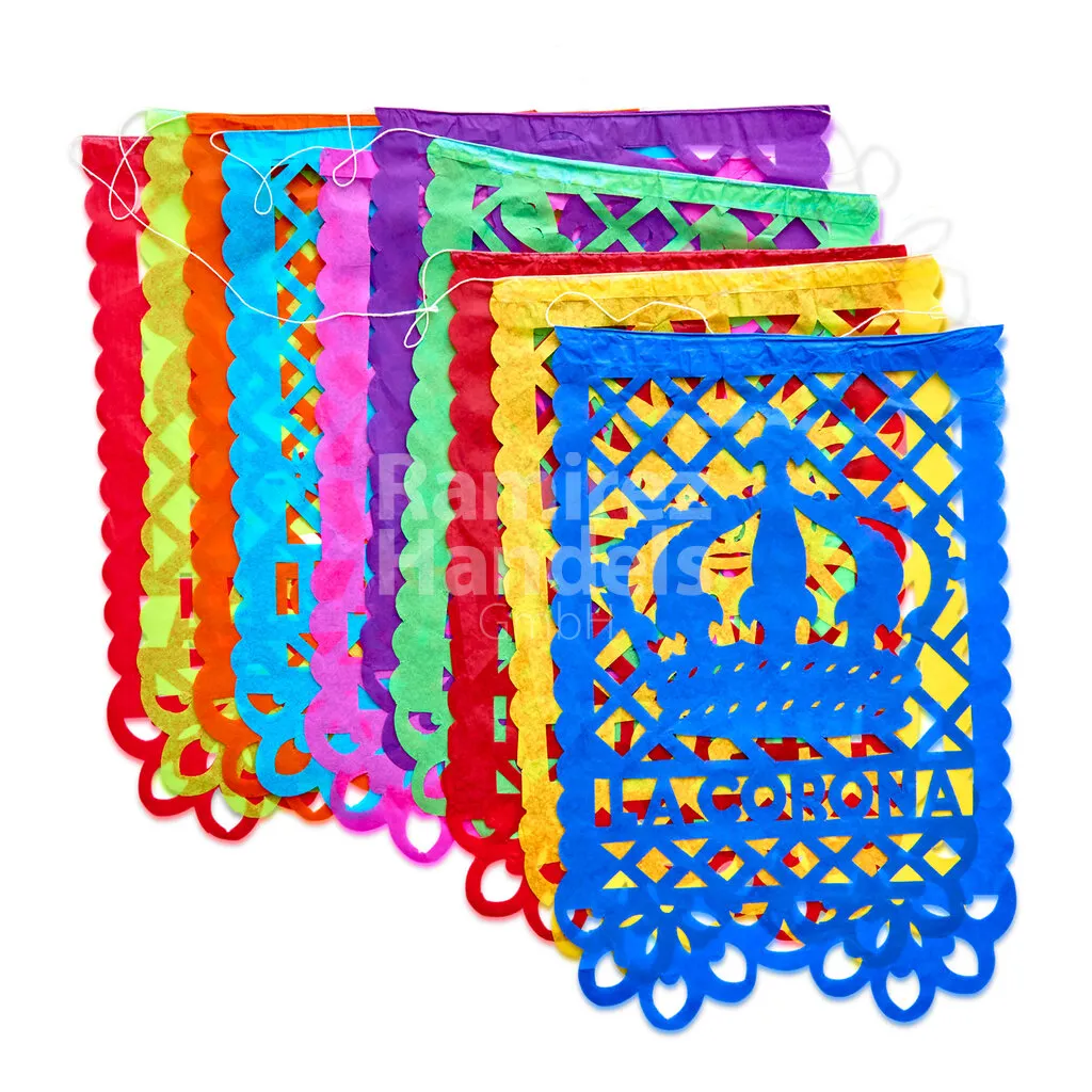 [MX2458] Girlande Papel Picado 3 (23x33cm)
