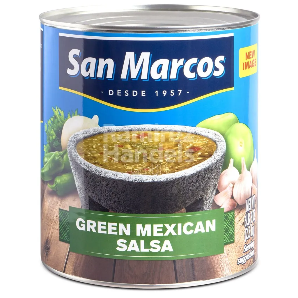 Grüne Sauce SAN MARCOS 2,8 kg Dose