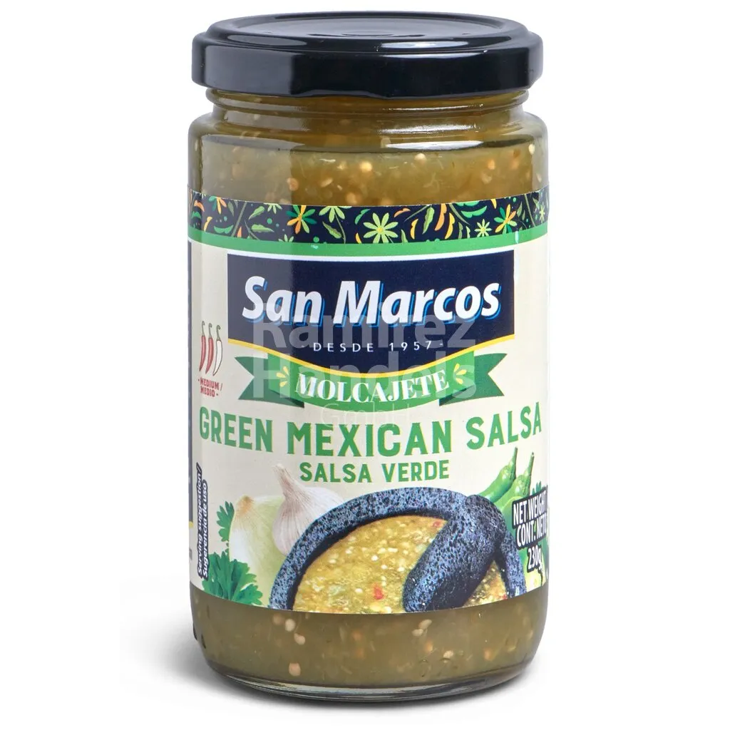 [MX2482] Salsa Verde (grüne Soße) SAN MARCOS 230 g Glas