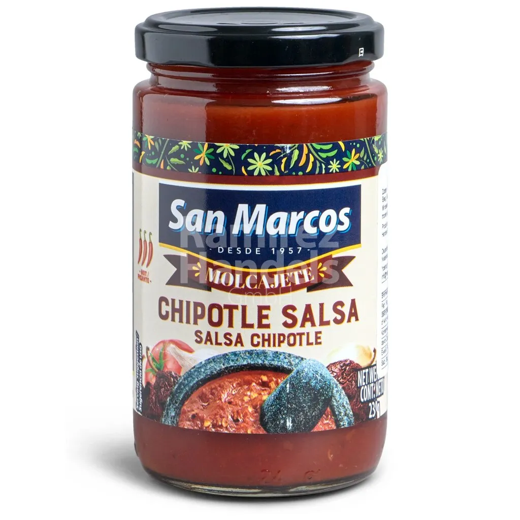 Chipotle Sauce SAN MARCOS 230 g Glas