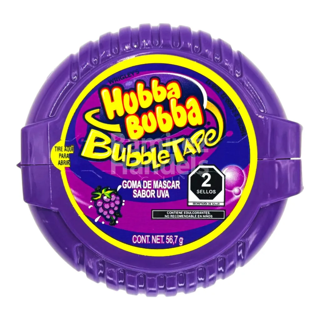 Candy HUBBA BUBBA Grape 6 St. 56 g (MEXICO EDITION)